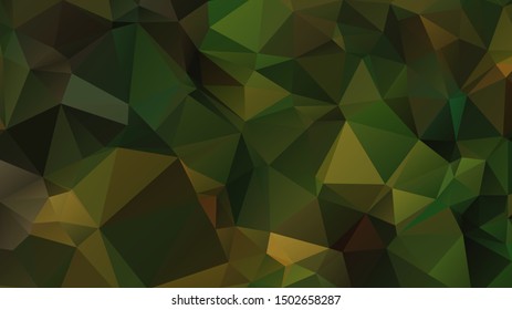 Light Green vector abstract mosaic background. Colorful illustration in Origami style with gradient. Template for a cell phone background