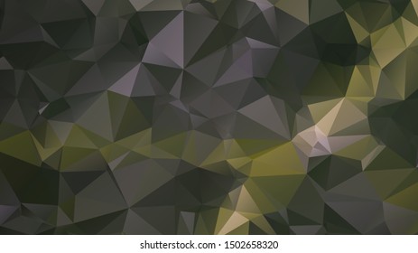 Light Green vector abstract mosaic background. Colorful illustration in Origami style with gradient. Template for a cell phone background
