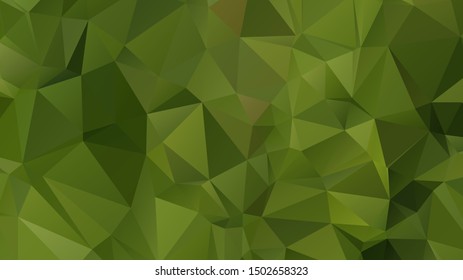 Light Green vector abstract mosaic background. Colorful illustration in Origami style with gradient. Template for a cell phone background