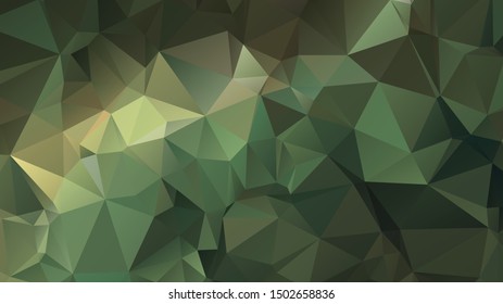 Light Green vector abstract mosaic background. Colorful illustration in Origami style with gradient. Template for a cell phone background