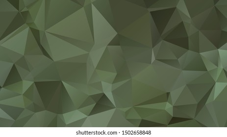 Light Green vector abstract mosaic background. Colorful illustration in Origami style with gradient. Template for a cell phone background
