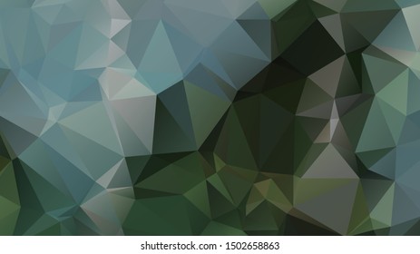 Light Green vector abstract mosaic background. Colorful illustration in Origami style with gradient. Template for a cell phone background