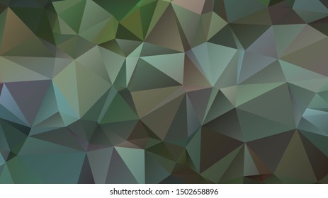 Light Green vector abstract mosaic background. Colorful illustration in Origami style with gradient. Template for a cell phone background