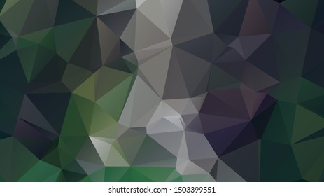 Light Green vector abstract mosaic background. Colorful illustration in Origami style with gradient. Template for a cell phone background