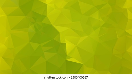 Light Green vector abstract mosaic background. Colorful illustration in Origami style with gradient. Template for a cell phone background
