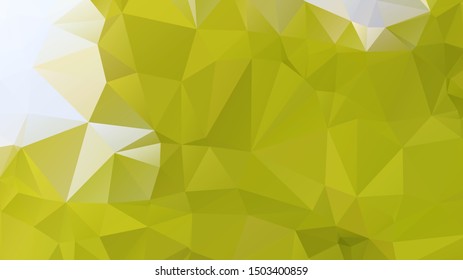 Light Green vector abstract mosaic background. Colorful illustration in Origami style with gradient. Template for a cell phone background