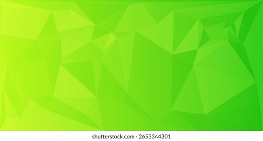 Fundo de mosaico abstrato vetor verde claro. Ilustração colorida em estilo poligonal com gradiente. Padrão para o pano de fundo de um livro de marcas.
