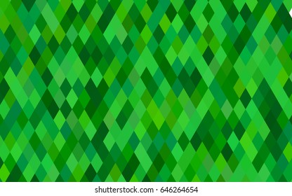 Light Green vector abstract mosaic pattern. Brand-new colored illustration in blurry style with gradient. The template can be used as a background for cell phones.