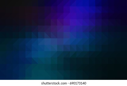 Light Green vector abstract mosaic background. Shining colored illustration in a brand-new style. The completely new template can be used for your brand book.