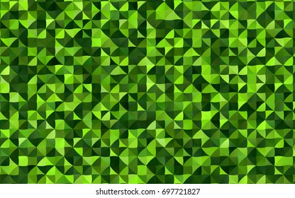 Light Green vector abstract mosaic pattern. An elegant bright illustration with gradient. Brand-new design for your business.