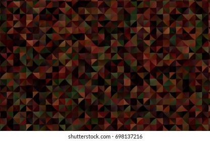 Light Green vector abstract mosaic template. Colorful abstract illustration with gradient. A completely new design for your business.