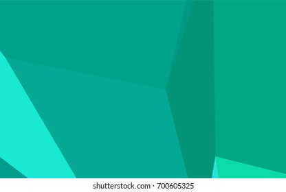 Light Green vector abstract mosaic pattern. Shining colored illustration in a brand-new style. The elegant pattern can be used as part of a brand book.