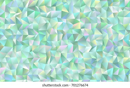 Light Green vector abstract mosaic background. Shining colored illustration in a brand-new style. A completely new template for your business design.