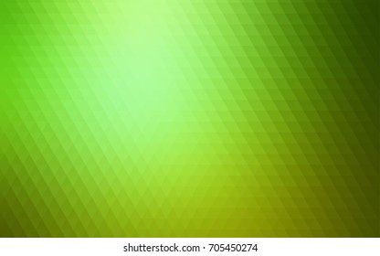Light Green vector abstract mosaic pattern. Modern geometrical abstract illustration with gradient. The completely new template can be used for your brand book.