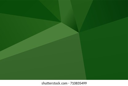 Light Green vector abstract mosaic background. Brand-new colored illustration in blurry style with gradient. A completely new template for your business design.