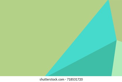 Light Green vector abstract mosaic background. Brand-new colored illustration in blurry style with gradient. A completely new template for your business design.