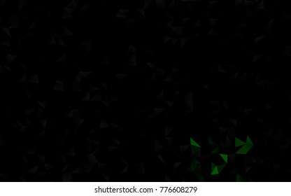 Light Green vector abstract mosaic background. A vague abstract illustration with gradient. Brand-new style for your business design.