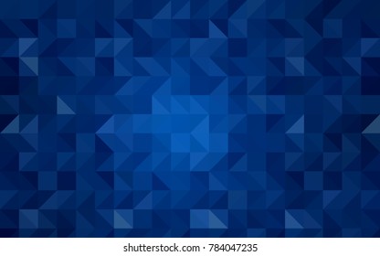 Light Green vector abstract mosaic background. Modern geometrical abstract illustration with gradient. Brand-new style for your business design.