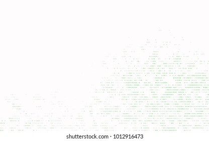 Light Green vector abstract pattern with circles. Geometry template for your business design. Background with colored spheres.