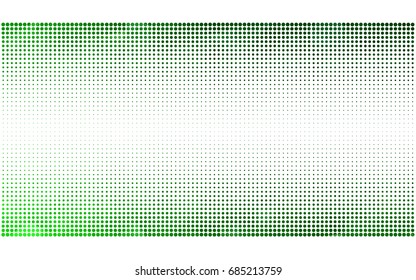 Light Green vector abstract pattern with circles. Geometry template for your business design. Background with colored spheres.