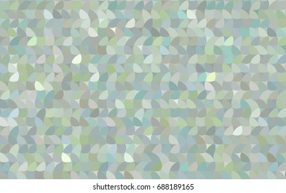 Light Green vector abstract pattern with circles. Geometry template for your business design. Background with colored spheres.