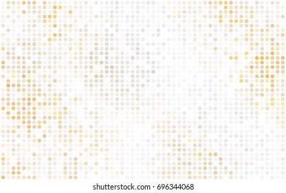 Light Green vector abstract pattern with circles. Geometry template for your business design. Background with colored spheres.