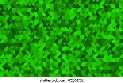 Light Green vector abstract pattern with circles. Geometry template for your business design. Background with colored spheres.