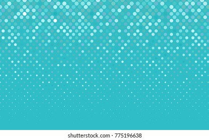 Light Green vector abstract pattern with circles. Geometry template for your business design. Background with colored spheres.