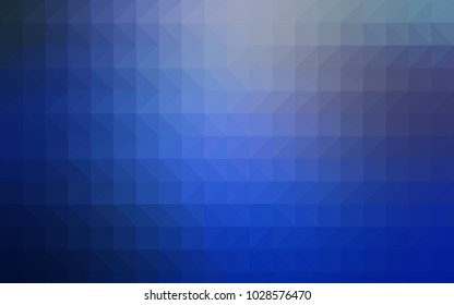 Light Green vector abstract polygonal background. Triangular geometric sample with gradient.  Triangular pattern for your business design.