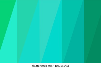 Light Green vector abstract polygonal background. Triangular geometric sample with gradient.  The best triangular design for your business.