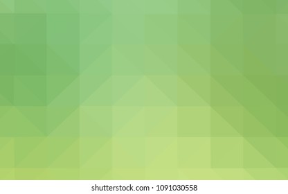 Light Green vector abstract polygonal background. A sample with polygonal shapes. A new texture for your web site.