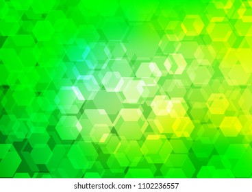 Light Green vector abstract polygonal pattern. An elegant bright illustration with gradient. The polygonal design can be used for your web site.