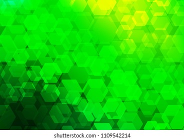 Light Green vector abstract polygonal background. Colorful abstract illustration with gradient. The elegant pattern can be used as part of a brand book.