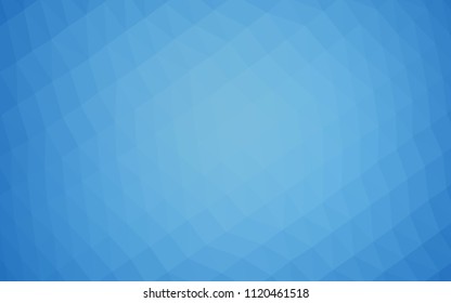 Light Green vector abstract polygonal pattern. A vague abstract illustration with gradient. The elegant pattern can be used as part of a brand book.