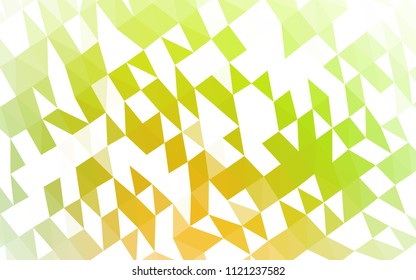 Light Green vector abstract polygonal background. Modern geometrical abstract illustration with gradient. The template can be used as a background for cell phones.