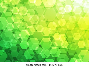 Light Green vector abstract polygonal background. Colorful abstract illustration with gradient. A completely new template for your business design.