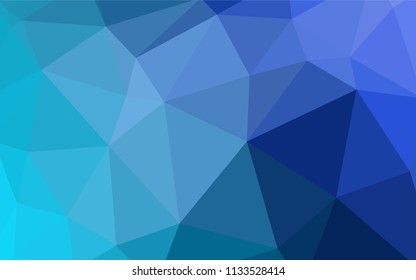 Light Green vector abstract polygonal pattern. Colorful illustration in abstract style with triangles. Brand new style for your business design.