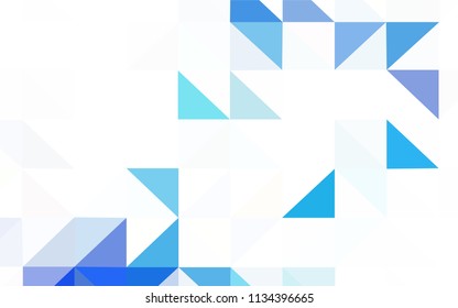 Light Green vector abstract polygonal background. Colorful illustration in polygonal style with gradient. Textured pattern for your backgrounds.