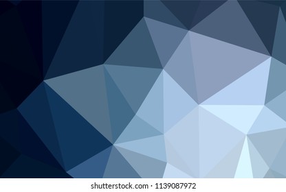 Light Green vector abstract polygonal background. Creative illustration in halftone style with triangles. Textured pattern for your backgrounds.
