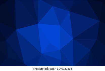 Light Green vector abstract polygonal template. Glitter abstract illustration with an elegant triangles. New template for your brand book.