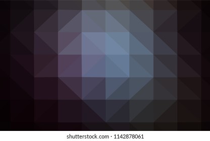 Light Green vector abstract polygonal template. Geometric illustration in Origami style with gradient.  Polygonal design for your web site.