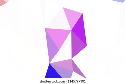 Light Green vector abstract polygonal template. Colorful illustration in polygonal style with gradient. New template for your brand book.