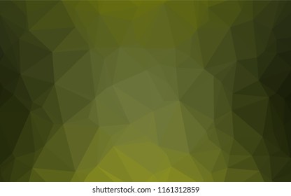 Light Green vector abstract polygonal layout. Colorful abstract illustration with gradient. Brand new design for your business.