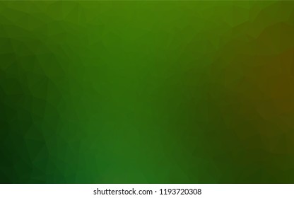 Light Green vector abstract polygonal cover. An elegant bright illustration with gradient. A completely new template for your business design.