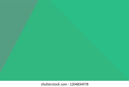 Light Green vector abstract polygonal cover. A completely new color illustration in a vague style. Brand new design for your business.