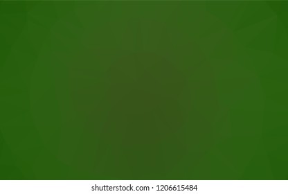 Light Green vector abstract polygonal layout. A vague abstract illustration with gradient. Brand new design for your business.