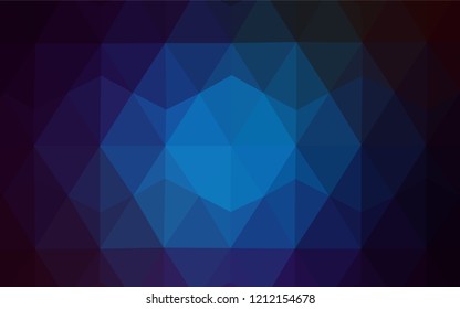 Light Green vector abstract polygonal pattern. Colorful abstract illustration with triangles. New template for your brand book.