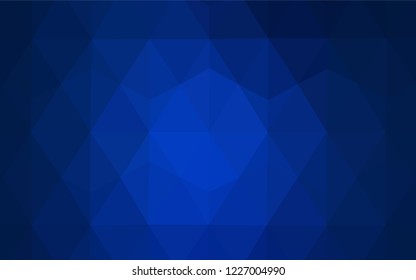 Light Green vector abstract polygonal pattern. Geometric illustration in Origami style with gradient.  Brand new design for your business.