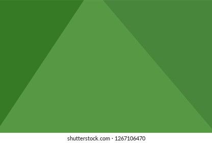 Light Green vector abstract polygonal cover. Geometric illustration in Origami style with gradient.  Brand new style for your business design.