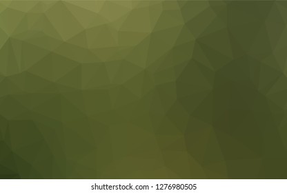 Light Green vector abstract polygonal texture. An elegant bright illustration with gradient. A completely new design for your business.